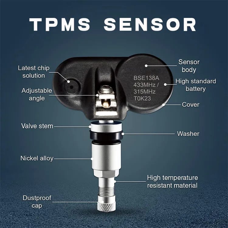 Manatec Tyremate TPMS for bikes and scooters